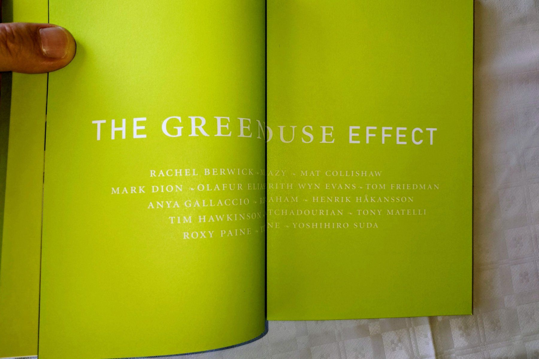 Livres: The Greenhouse Effect - Katalog Ralph Rugoff. Rare EA 2000 – D'occasion à Zürich par Rst7