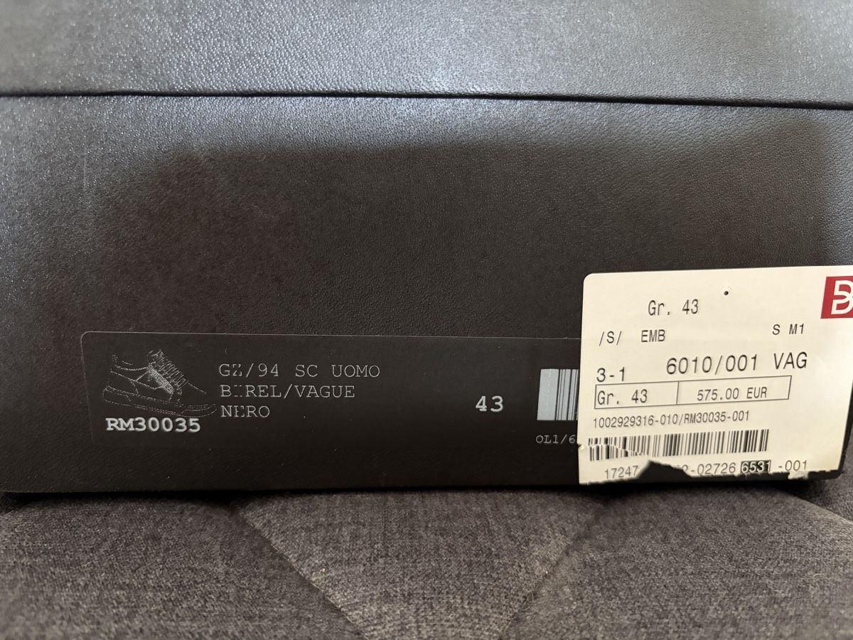 Zanotti Scarpe da uomo: Giuseppe Zanotti Sneaker LOW NEU 100% ECHT – Nuovo e nell'imballaggio originale da Aarburg venduto da kor_zmw5 2