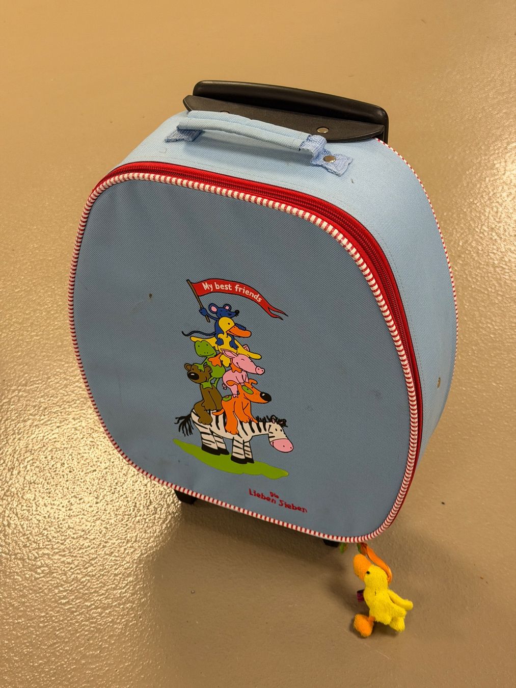 Valigie: Kinder Trolley / Koffer "Die Lieben Sieben" – Usato da Thalwil venduto da manudilumi