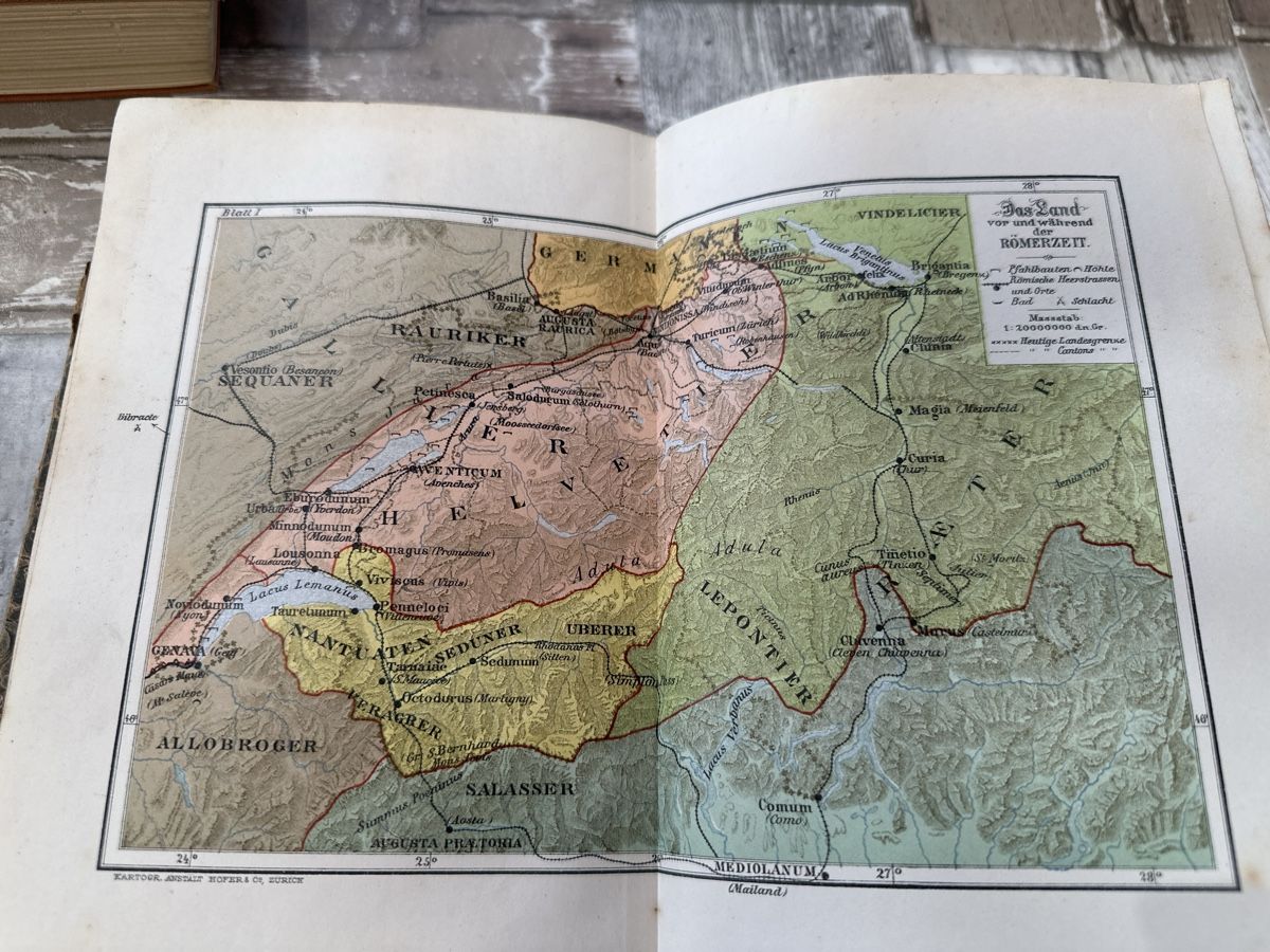 Libri: Schweizergeschichte, 1912, mit Karten, Wilhelm Oechsli – Usato da Schöftland venduto da Astika 2