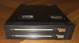 Boîtier Double Disque Dur SATA 2.5" pour slot 3.5" Neuf
