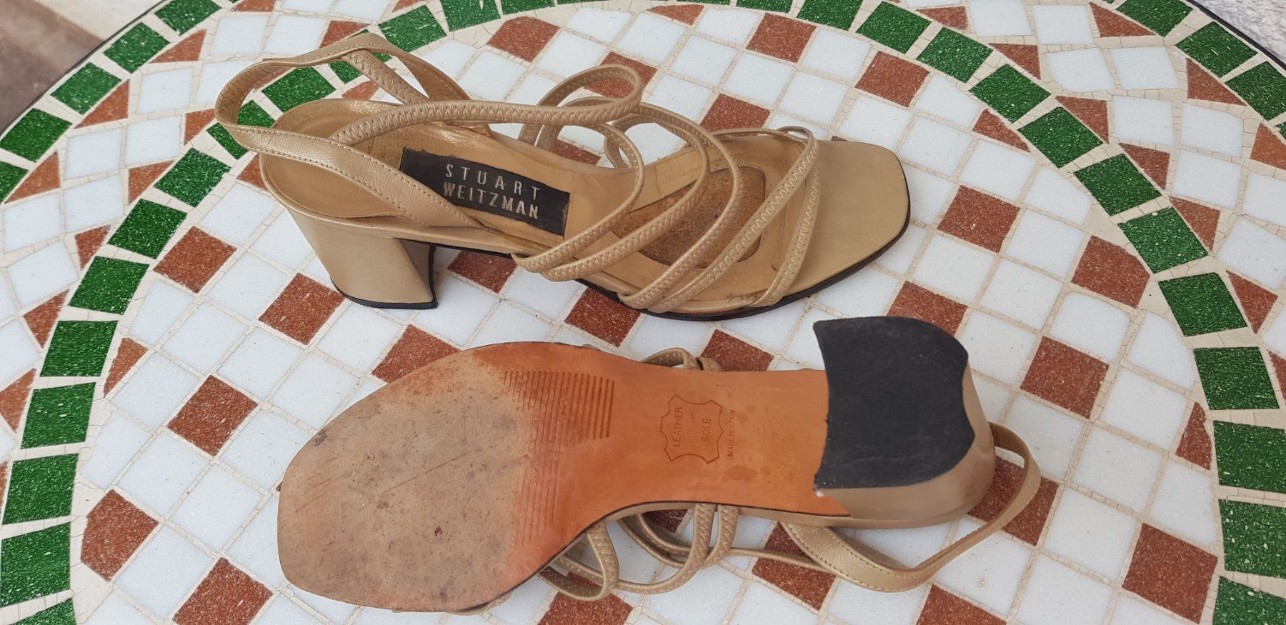 Stuart Weitzman Scarpe da donna: Stewart Weitzman Sandalen Vintage – Usato da Mörschwil venduto da wunderkiste44 5