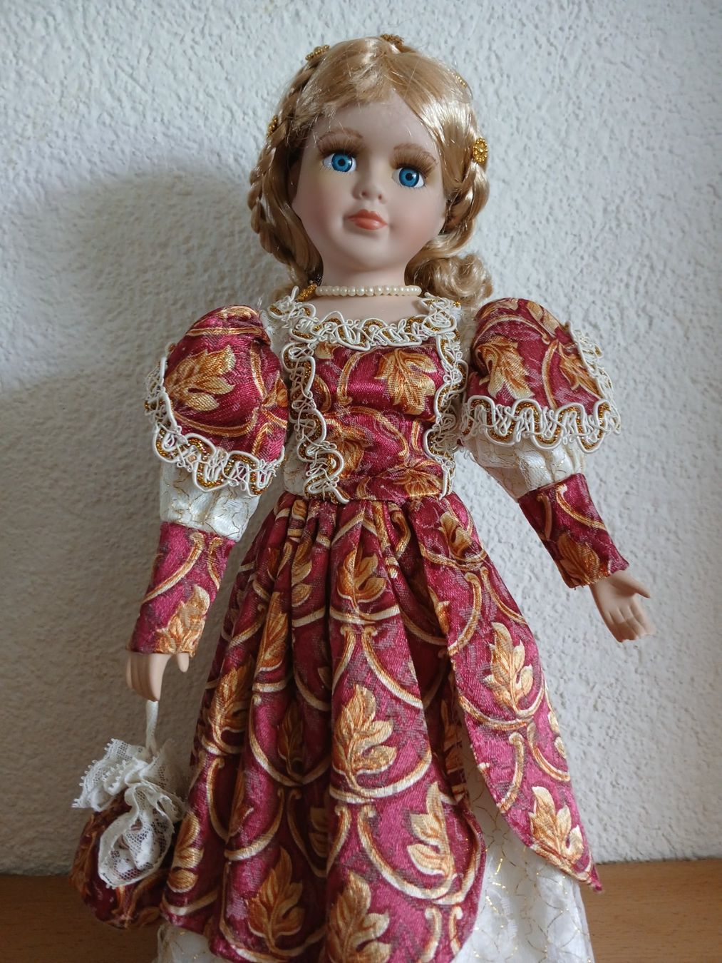 Puppen: porzelan puppe – Neu (gemäss Beschreibung) aus St. Silvester von Rosa-1964 1