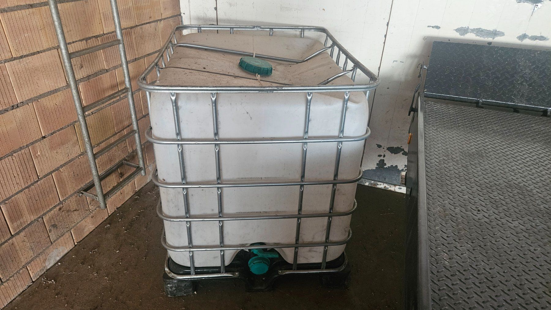Abbeveratoi e trogoli: IBC Container 1000 Liter – Usato da Bassersdorf venduto da Cercelat88