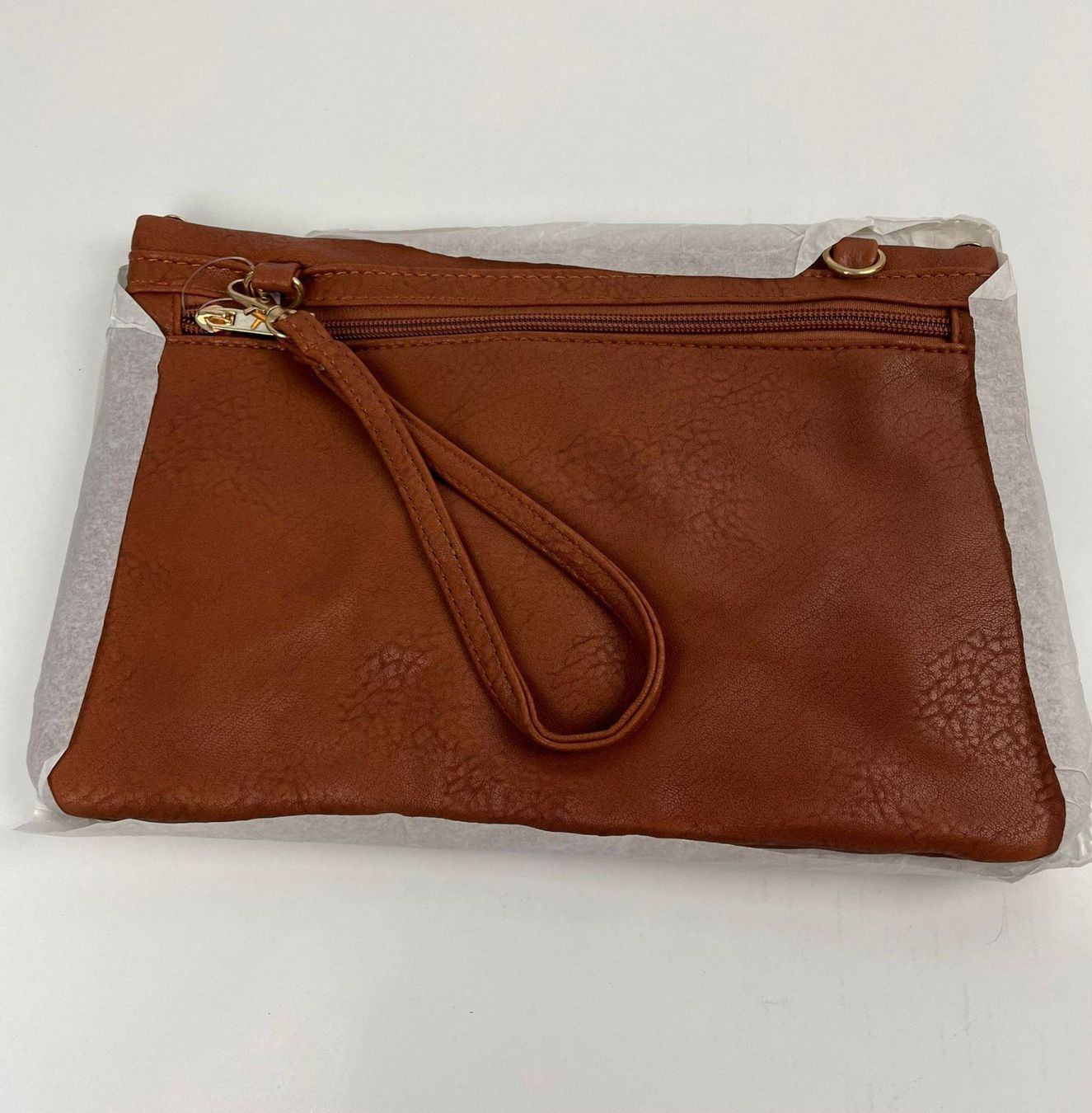 Borse da donna: Clutch/ Handtasche braun mit Gold – Nuovo (secondo la descrizione) da Wängi venduto da LiqKojote 1