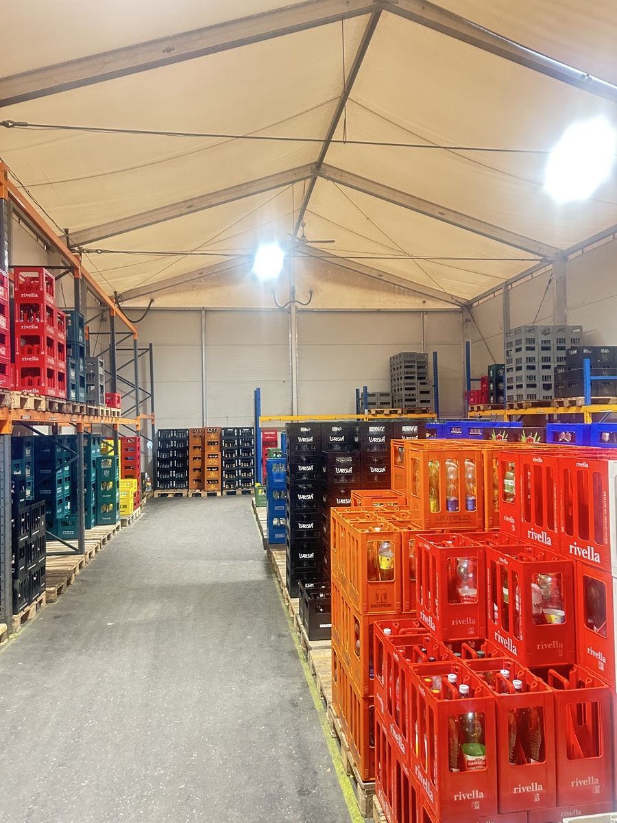 Tentes & Pavillons: Lagerzelt mit Eingangshalle – D'occasion à Neuenkirch par egi500 5