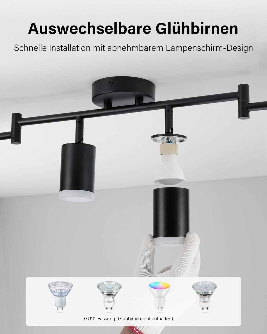 Kronleuchter & Deckenlampen: LED Deckenstrahler 6 flammig Schwenkbar Spots – Neu und originalverpackt aus Schaffhausen von her_zt65 3