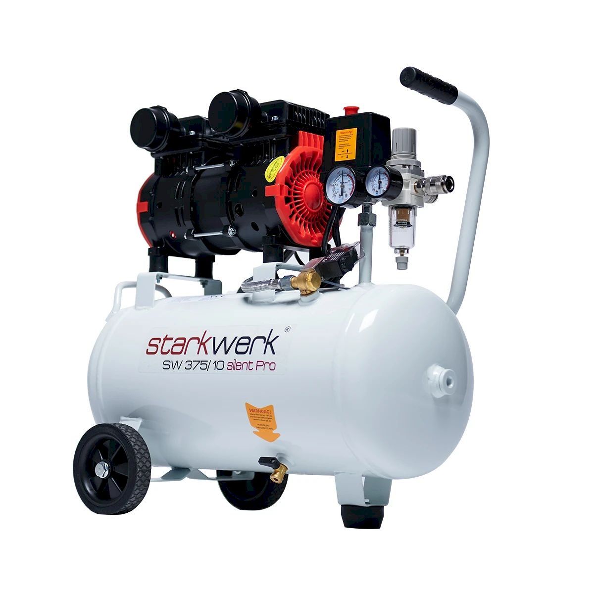 Compressori: Starkwerk SW 375/10Pro Flüsterkompressor – Nuovo e nell'imballaggio originale da Bottighofen venduto da zaap