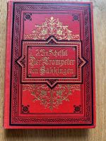 Antikes Buch "Der Trompeter von Säckingen" 1887