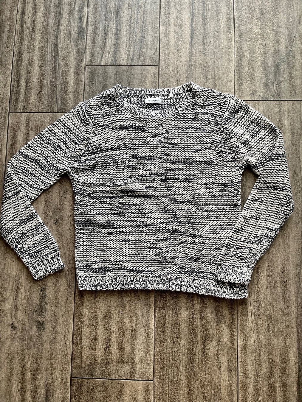 Maglioni & Felpe: Strickpullover weiss-blau gemustert – Usato da Strengelbach venduto da Lucaernest