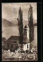 AK Weggis, Protestantische Kirche, 1919