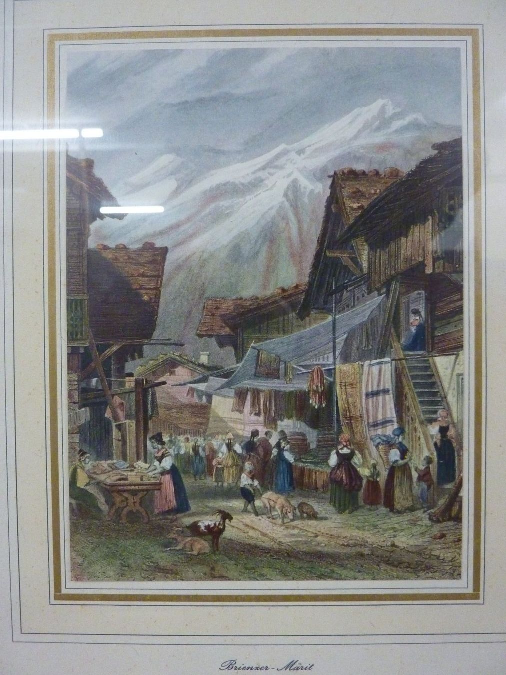 Gravures: Stich von "Brienzer Märit" – D'occasion à Schliern b. Köniz par bsc59 1