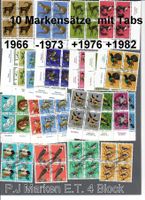 1966 Lot P.J. Viererblock Sätze E.T.V.