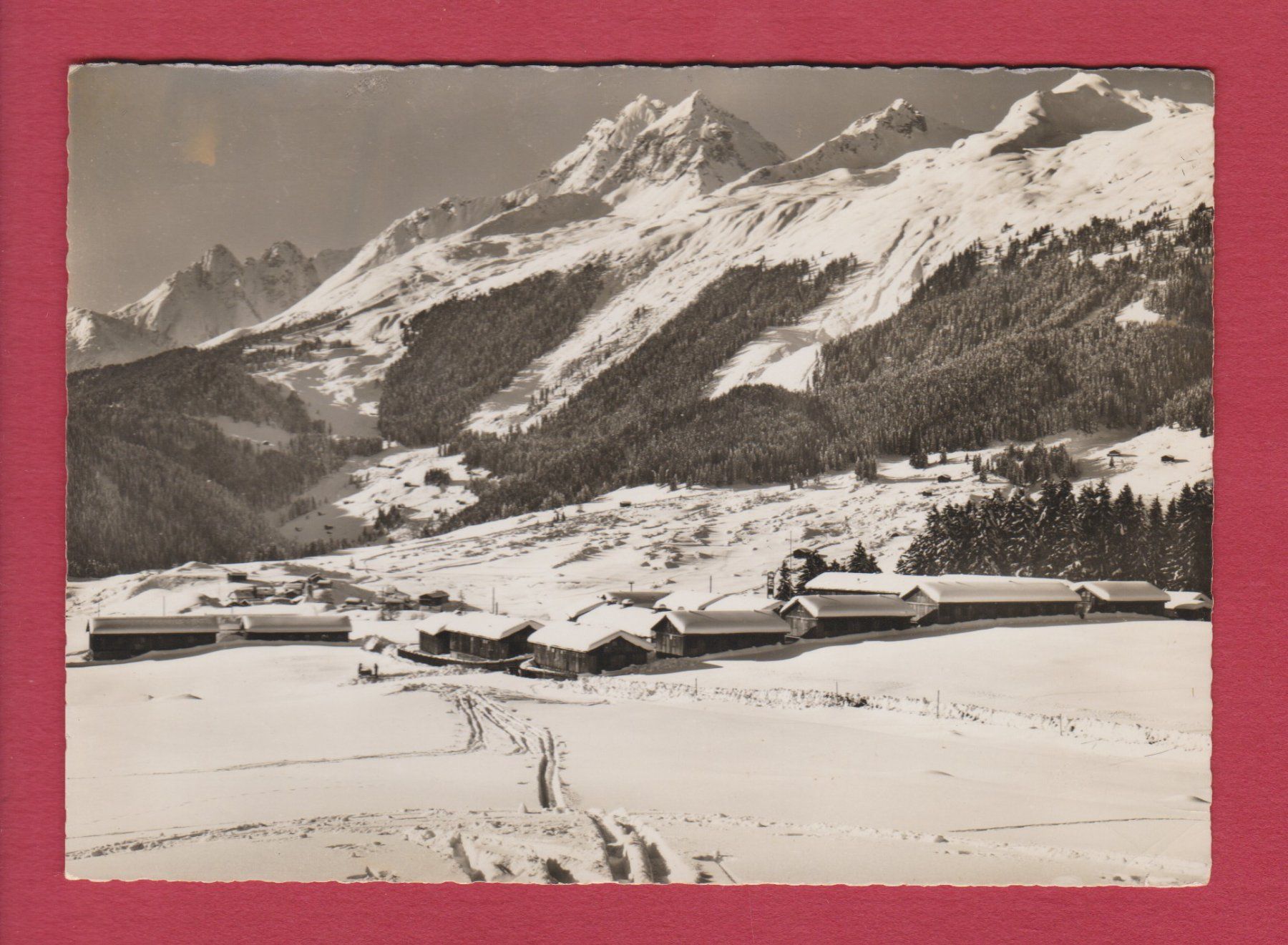 Cartes postales: Brigels   -   alte Ansichtskarte vom Flablager  Feldpost – D'occasion à Vitznau par Ropaku