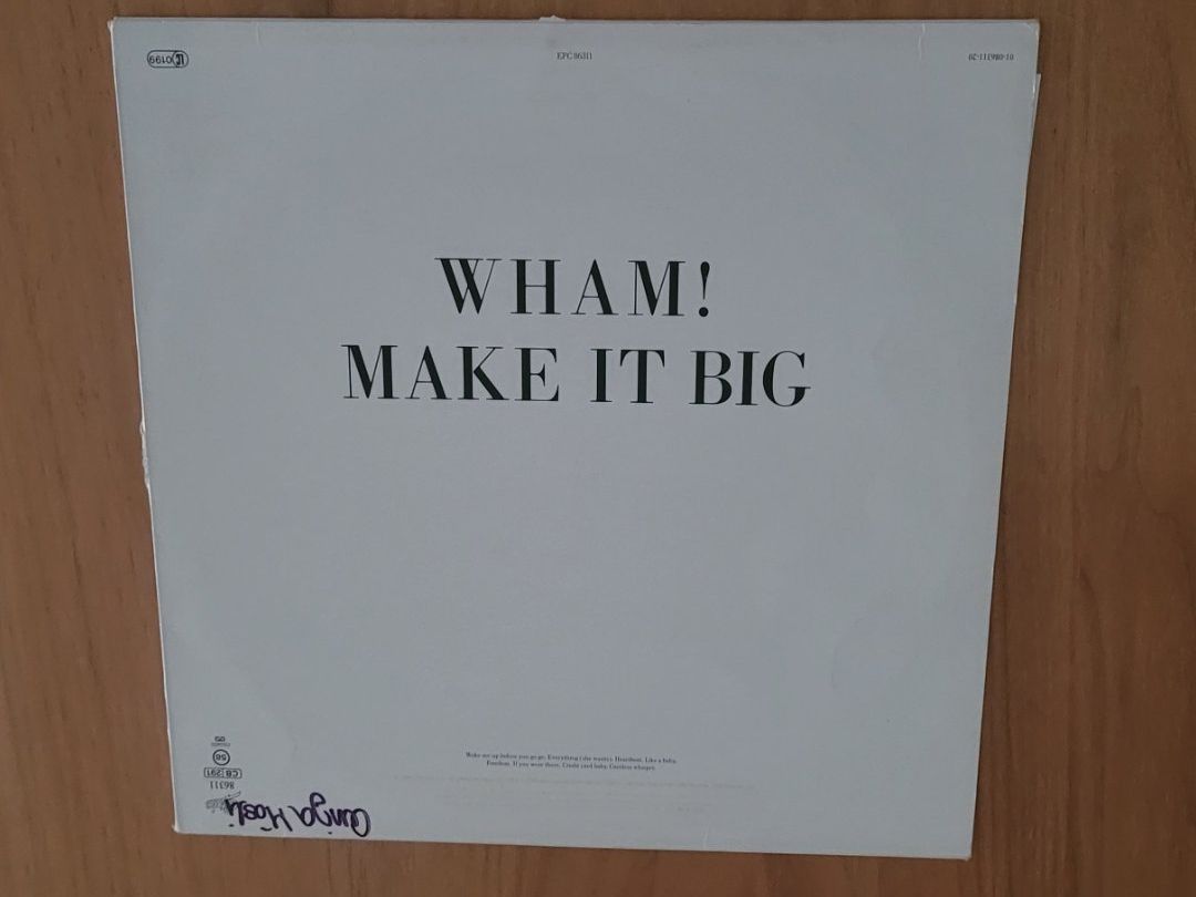 Vinyles: LP Wham! – D'occasion à Martigny par MZ-67 1
