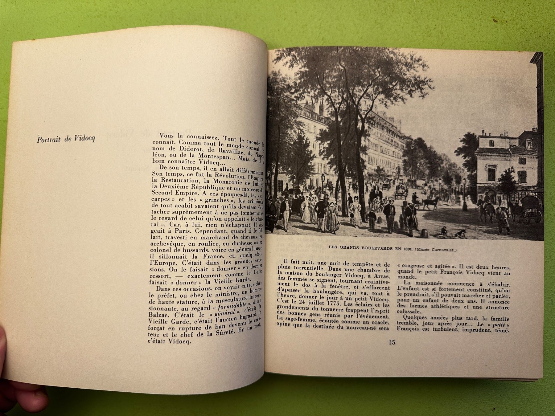 Bücher: Jean Burnat: Les mémoires de Vidocq. – Gebraucht aus Zürich von allp 5