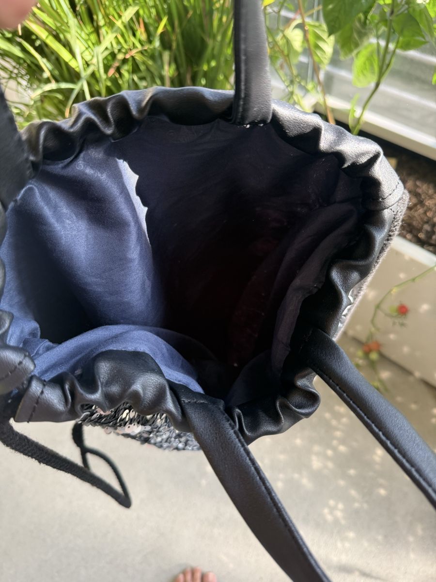 Borse: Glitzer Tasche Einkaufsack Rucksack  – Usato da Dagmersellen venduto da Eulito 3