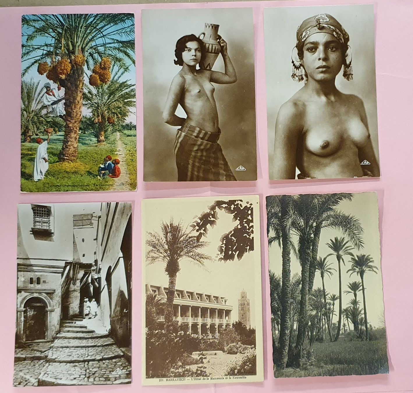 Cartoline postali: 48 alte Ansichtskarten Nordafrika - Algerien Marokko – Usato da Kreuzlingen venduto da Rschweiz1 6