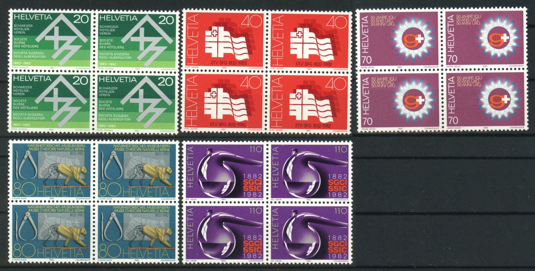Tutti i francobolli: 1982, Sonderpostmarken I ** – Usato da Willisau venduto da Vollstempel