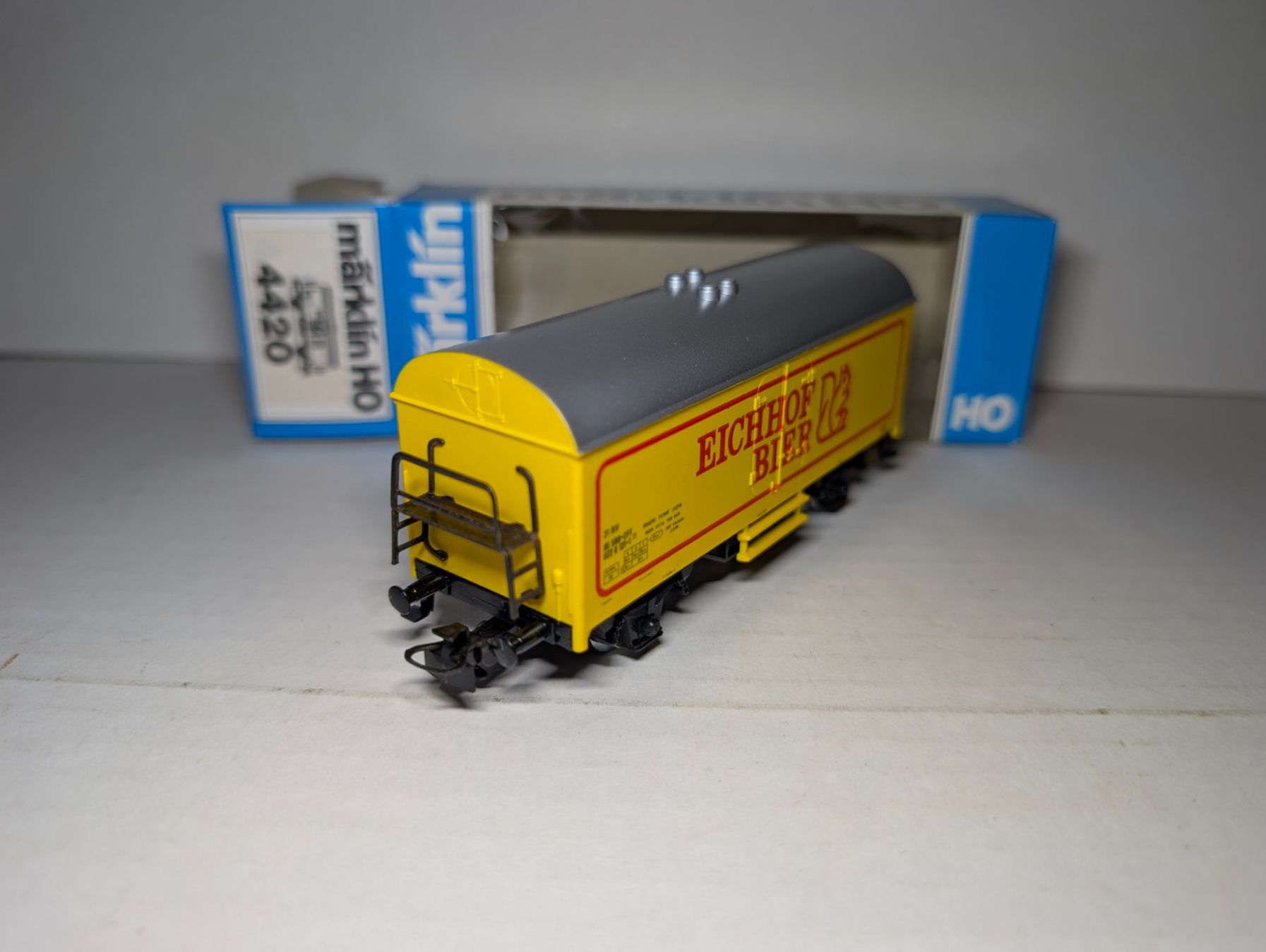 Märklin Modellini di ferrovie: Märklin 4420 Bierwagen Eichhof Bier – Nuovo e nell'imballaggio originale da Gland venduto da NicoRe44IV 2