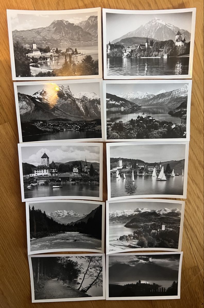 Ansichtskarten: Spiez Photo-Booklet – Gebraucht aus Ostermundigen von airline-trolley 1