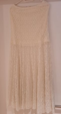 Rock weiss/beige, Gr.40