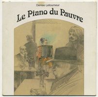 Denise Letourneur Le Piano du Pauvre Disque Vinyle 45T Rare!