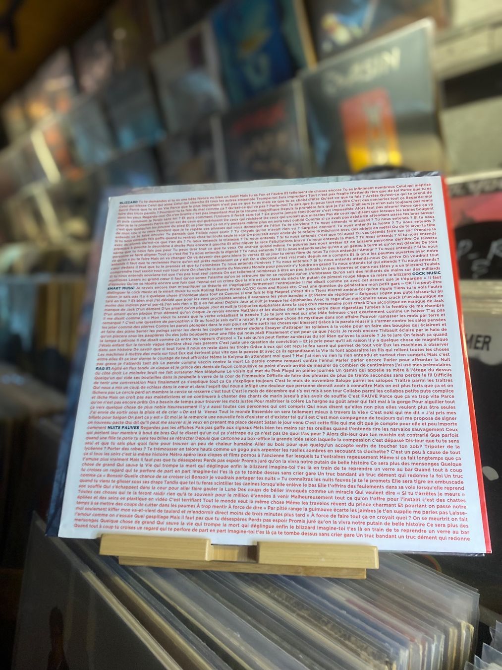 Schallplatten: FAUVE  - BLIZZARD...OG FR 2013...NM/NM – Gebraucht aus Gals von Diskopatshop 3