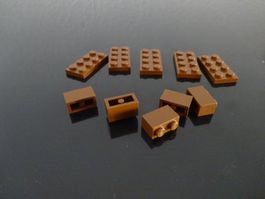 Lego Ersatzteile Braun