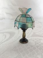 Puppenstuben Lampe im Tiffany Stil