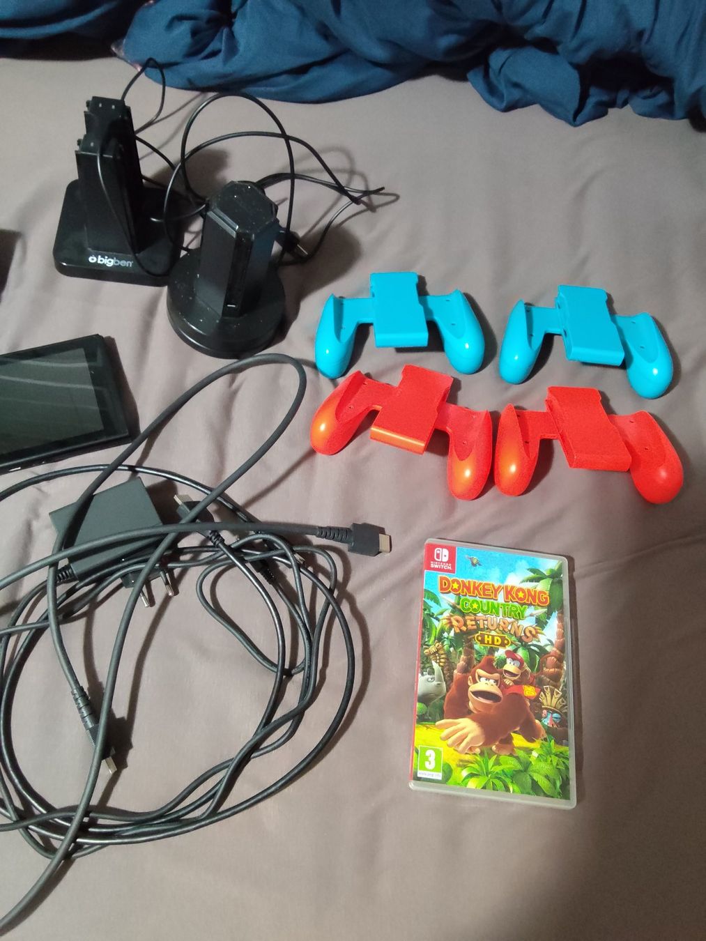 Nintendo Konsolen: Nintendo Switch Set – Gebraucht aus Buchrain von HDMI2 4