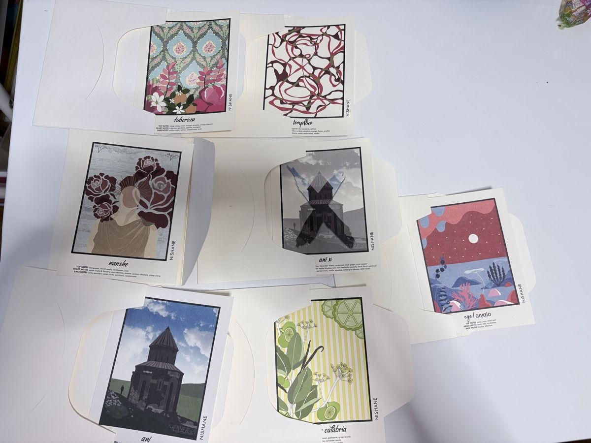 Cartes: Nishane Parfüm Karten  – Neuf (Voir description) à Frenkendorf par kokira