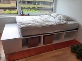 IKEA Bett mit Aufbewahrung 140cm