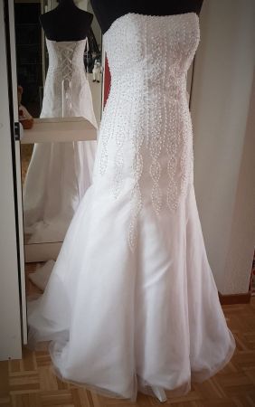 Brautkleid Gr. 34/36/38  weiss NEU - AUSVERKAUF!!!