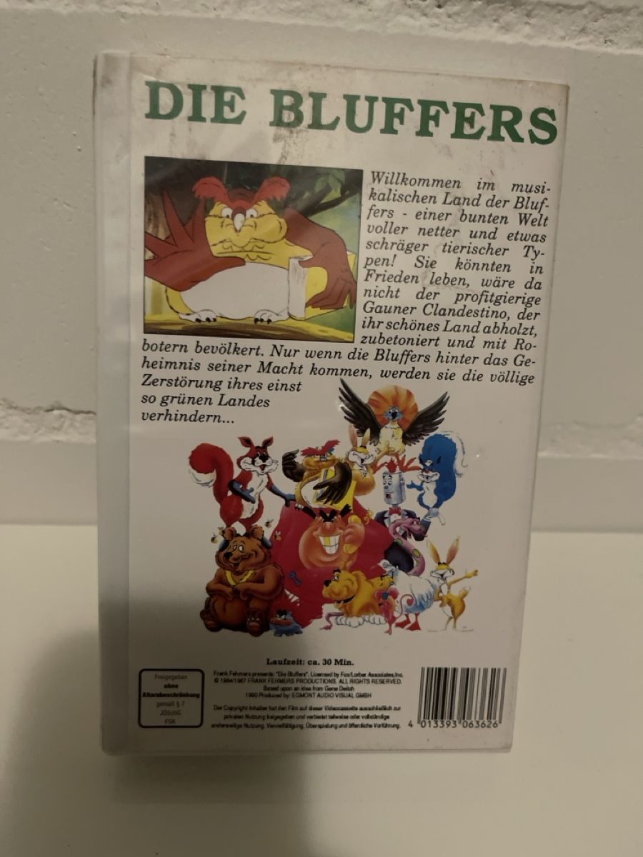 Tutti i VHS: Die Bluffers Die Landkarte VHS  – Usato da Unterkulm venduto da AnoliOccasion 1