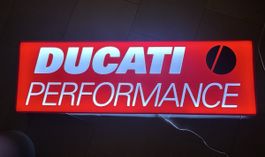 Enseigne lumineuse Ducati Performance 1m