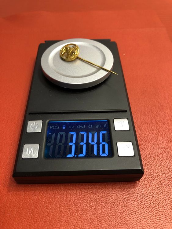 Placchette & Badge: EKSV Scharfschützenauszeichnung aus 14 Karat Gelbgold Au 585 – Usato da Bern venduto da bombich 7