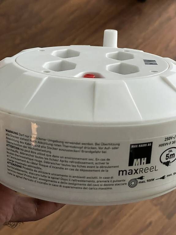 Stecker: Max Hauri Kabelbox 4x Typ13, 5m weiss NEU! – Gebraucht aus Fällanden von fai_n5tr 2