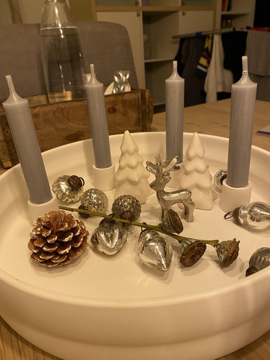 Kerzenständer: Advents Kerzenschale – Gebraucht aus Winterthur von Fiore0011 3