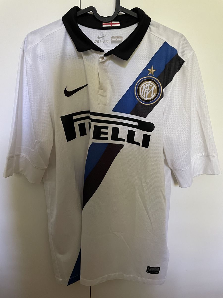 Nike Canottiere & Pantaloni: Maillot Inter Milan ext 11-12, S, Nike original – Usato da Genève venduto da kevinjaquemet