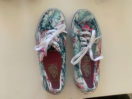 Vans Sneaker Gr. 36 Blumenmuster Sommer Schuhe Turnschuhe