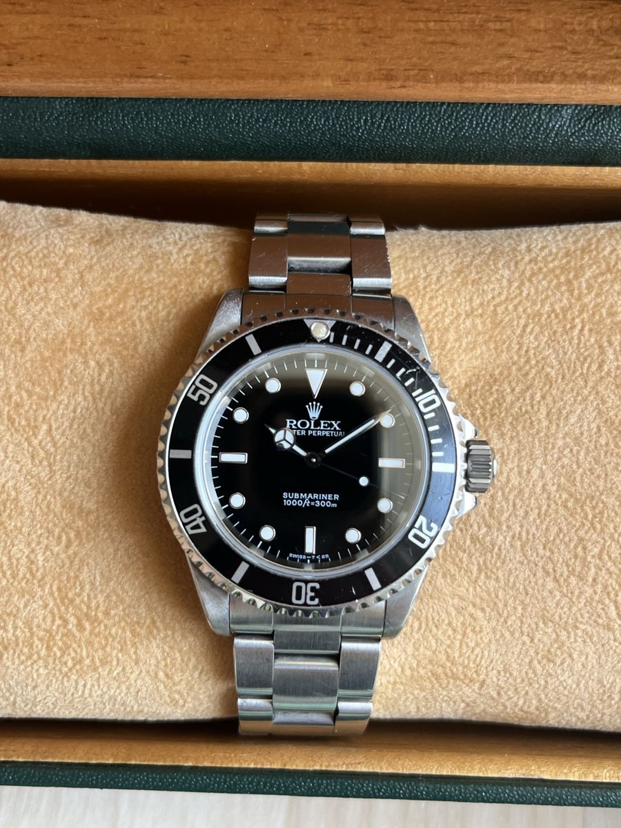 Rolex Orologi: Rolex Submariner, reference 14060 with box & certificate – Usato da Basel venduto da hmod