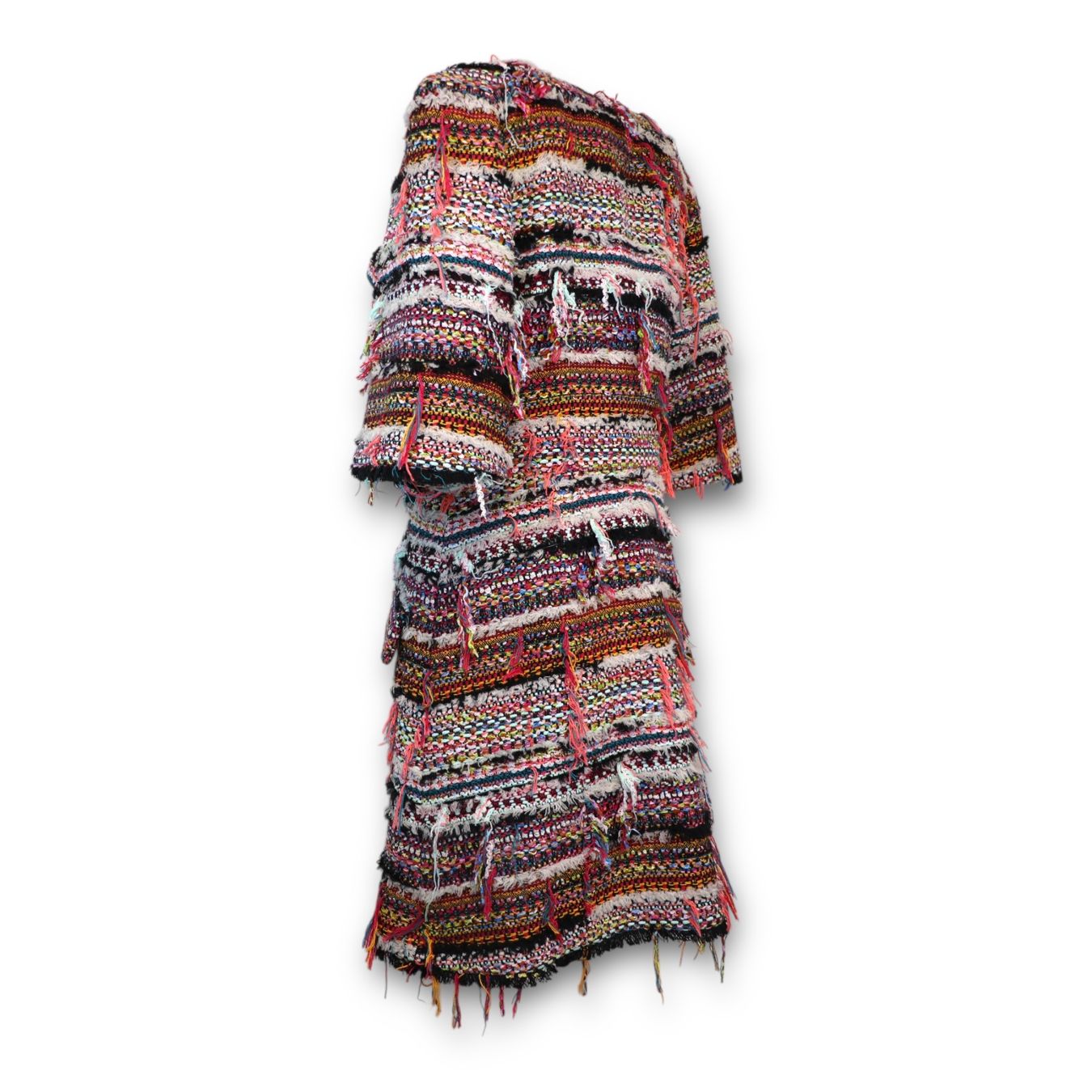 Chanel Giacche: Chanel Tweed Jacke multicolor Gr. 40 – Usato da Binningen venduto da Designerlabels 3