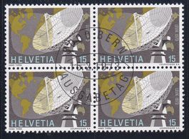 ET 4er Block Werbemarken 1973