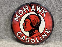 Mohawk gasoline indianer Benzin Tankstelle