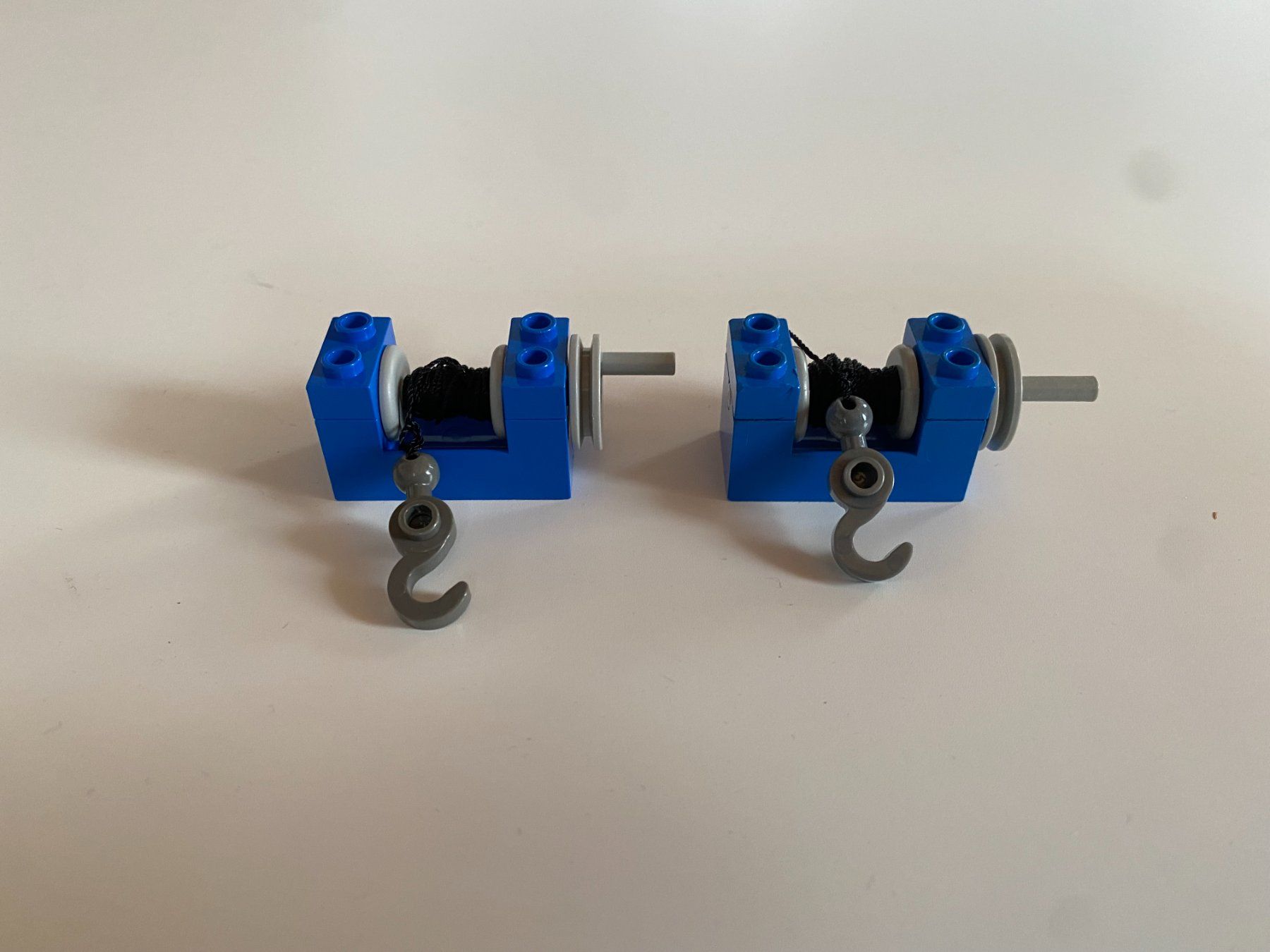 Lego Giocattoli: LEGO - 2 - BLAUE - SEILWINDEN – Usato da Gelterkinden venduto da ajdt4