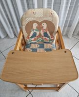 Kinderhochstuhl Holz mit Sitzkissen