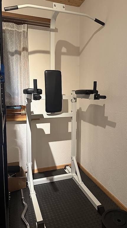 Hometrainer: Klimmzuggerät mit Dipstation – Gebraucht aus Gebenstorf von GianlucaRusso