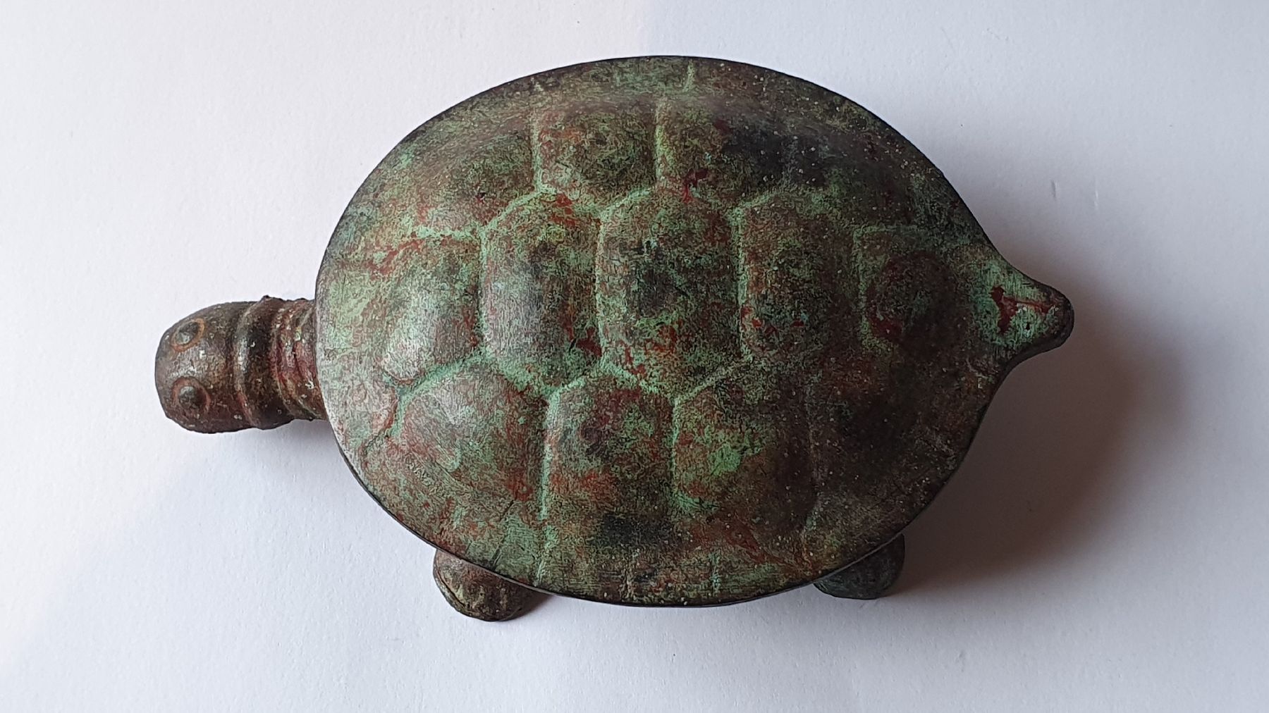 Statuette: Schildkröte aus Metall – Usato da Dürnten venduto da stefanverkauft 3