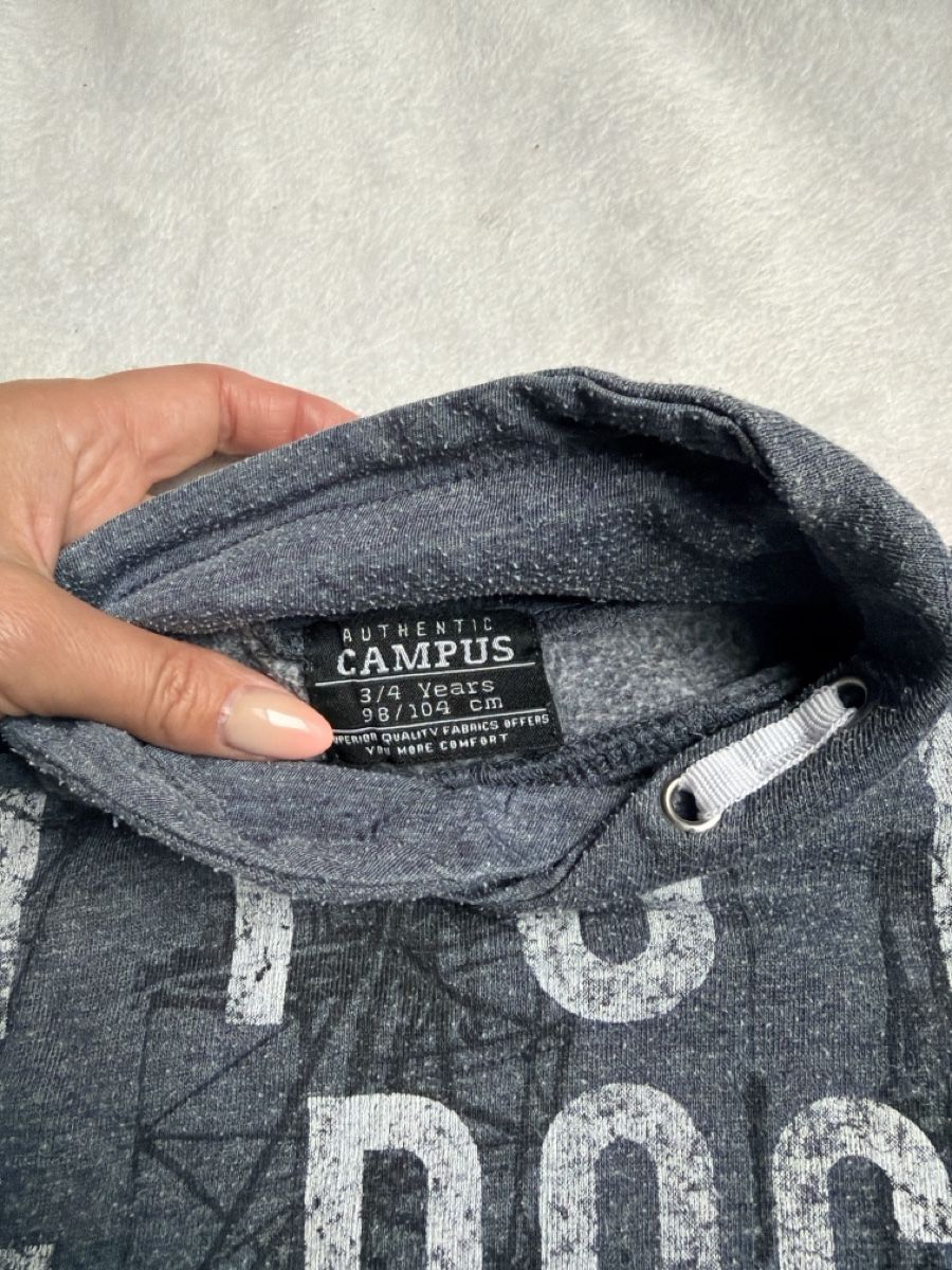 Pullover & Sweatshirts: Authentic Campus Pullover grau Grösse 98/104 gebraucht – Gebraucht aus Kaisten von saleforfun 2